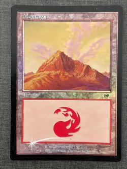 MTG X4 FOIL - Montagne - Montain - Carnage NM EX - EN FR CH - Image 4