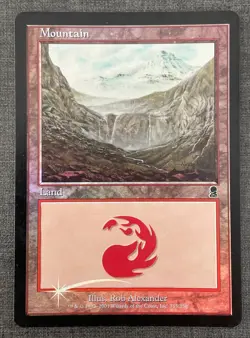 MTG X4 FOIL - Montagne - Montain - Odyssee - EN FR - NM EX - Image 3