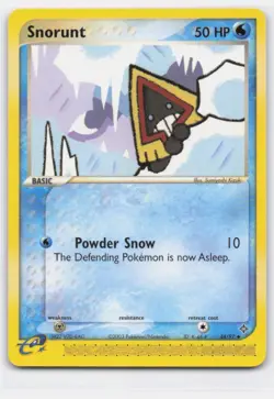 SNORUNT 44/97 UNCOMMON DRAGON POKEMON - Image 1