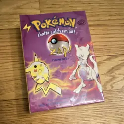 Pokemon Zap! Theme Deck Sealed 1999 Wizards of the Coast - Image 1