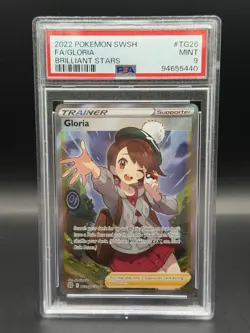 Pokemon TCG - SWSH Brilliant Stars Gloria Full Art TG26/TG30 PSA 9 MINT - Image 1