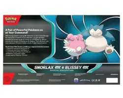 🔥Pokemon TCG Snorlax Ex & Blissey Ex Special Collection Amazon Exclusive NEW🔥 - Image 3