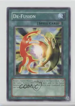 De-Fusion Unlimited YuGiOh Zane Truesdale Duelist Pack #DP04-EN017 2007 READ - Image 1