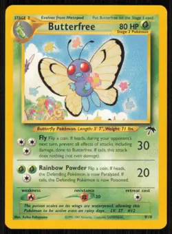 Butterfree 9/18 Southern Islands Pokemon Lightly Played - Image 1