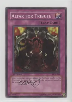 Altar For Tribute 1st Ed. YuGiOh Dark Crisis #DCR-095 2003 - Image 1