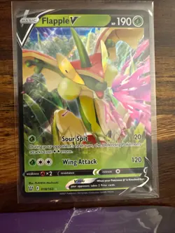 Flapple V 018/163 Holo V Rare Battle Styles Pokemon Holo Near Mint - Image 1