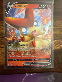 Victini V 021/163 Holo V Rare Battle Styles Pokemon Holo Near Mint - Image 1