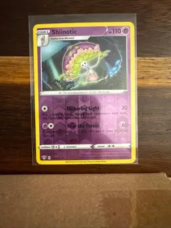 Shiinotic 080/189 Uncommon Darkness Ablaze Pokemon Reverse Holo Near Mint - Image 1