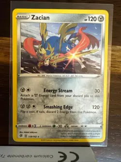 Zacian (Cracked Ice Holo) 139/192 Holo Holo Rare Deck Exclusives Pokemon NM - Image 1