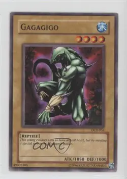 Gagagigo Unlimited YuGiOh Dark Crisis #DCR-054 2003 - Image 1