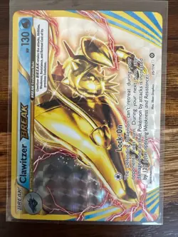 Clawitzer BREAK 35/114 BREAK Rare Steam Siege Pokemon Holo Near Mint - Image 1