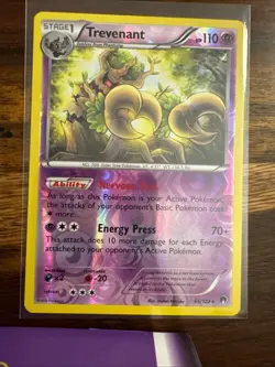 Trevenant 65/122 Rare BREAKpoint Pokemon Reverse Holo Near Mint - Image 1