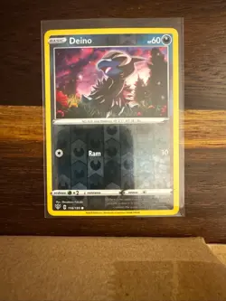 Deino 108/189 Common Darkness Ablaze Pokemon Reverse Holo Near Mint - Image 1