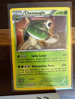 Chesnaught 11/162 Holo Rare BREAKthrough Pokemon Holo Near Mint - Image 1