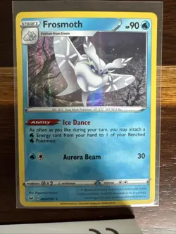 Frosmoth 064/202 Holo Rare Sword & Shield Pokemon Holo Near Mint - Image 1