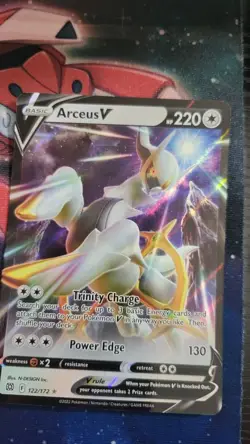 Pokemon TCG Arceus V 122/172 Swsh09: Brilliant Stars Holo - Image 1