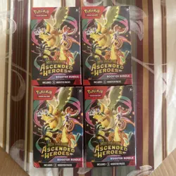 Pokemon Ascended Heroes Booster Bundle - Lot of 4 SEALED - Image 1