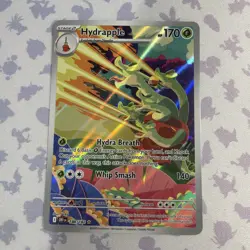Hydrapple Illustration Rare IR Destined Rivals Pokemon TCG 188/182 - Image 1