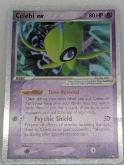 Celebi ex 017/017 Pop Series 2 Holo Ultra Rare Pokemon TCG Nintendo promo MP - Image 3