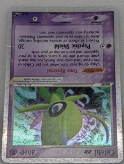 Celebi ex 017/017 Pop Series 2 Holo Ultra Rare Pokemon TCG Nintendo promo MP - Image 4