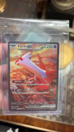Pokemon TCG Latias EX 239/191 Special Illustration Surging Sparks NM Condition - Image 1