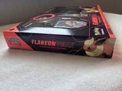 Pokemon Flareon VMAX Premium Collection Promo Collectors Edition Box English - Image 2