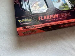Pokemon Flareon VMAX Premium Collection Promo Collectors Edition Box English - Image 5