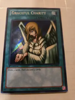 Graceful Charity [1st Edition] LCYW-EN064 YuGiOh Legendary Collection 3: Yugi's - Image 1