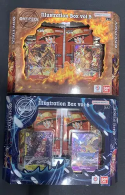 ONE PIECE TCG Illustration Box Vol 5 & Vol 6 PRB-02 OP-13 Bundle - Image 1