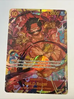 One Piece CCG Gol.D.Roger SEC OP09-118 Emperors in the New World - Image 1