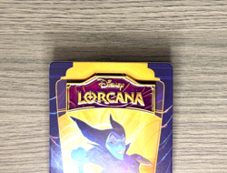 2023 Disney Lorcana *MALEFICENT - PURPLE PROMO PRESS PIN BADGE* Unused/Sealed - Image 3