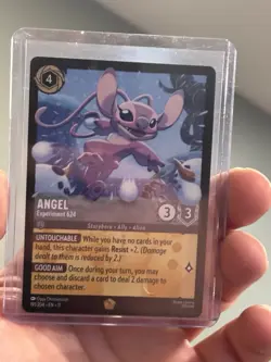 Disney Lorcana Winterspell/Angel Experiment 624 Legendary 191/204 - Image 1