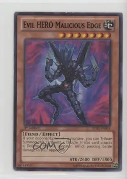 Evil HERO Malicious Edge 1st Ed. YuGiOh Battle Pack 2: War of the Giants READ - Image 1