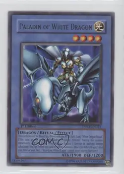 Paladin of White Dragon 1st Ed. YuGiOh Seto Kaiba Duelist Pack #DPKB-EN024 2010 - Image 1