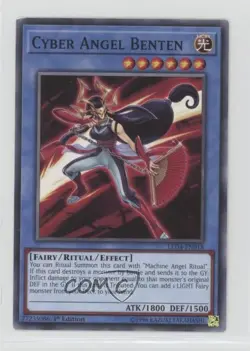 Cyber Angel Benten 1st Ed. YuGiOh Legendary Duelists: Sisters of the Rose READ - Image 1