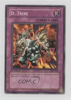 D Tribe 1st Ed. YuGiOh Starter eck Kaiba Evolution #SKE-050 2004 - Image 1