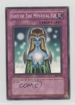 Gift Of The Mystical Elf 1st Ed. YuGiOh Starter Deck Kaiba Evolution #SKE-044 - Image 1