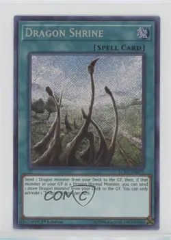 Dragon Shrine SE 1st Ed. YuGiOh Legendary Collection Kaiba #LCKC-EN075 - Image 1