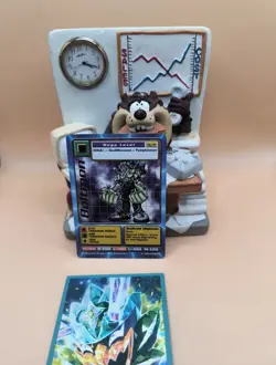 Boltmon Bo-41 Gold Letter Rare First Edition Digimon Trading Card, Bandai - Image 1