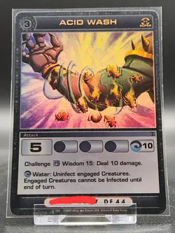 Chaotic Card : Acid Wash Zenith Of The Hive Super Rare Attack Holo - Image 1