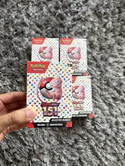 Scarlet & Violet 151 Booster Bundle Pokemon TCG Card Game, Sealed X4 - Image 2
