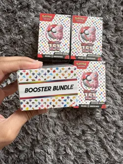 Scarlet & Violet 151 Booster Bundle Pokemon TCG Card Game, Sealed X4 - Image 4