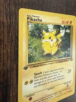 1999 Pokemon 1st Edition Pikachu #60/64 Base Set – HP - Image 5