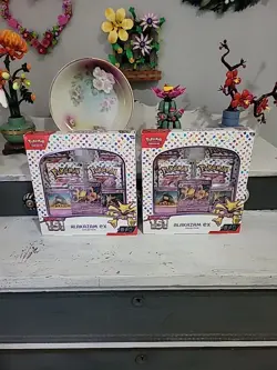 2 Pokemon Scarlet & Violet 151 Alakazam ex Booster Promo Collection Box English - Image 1
