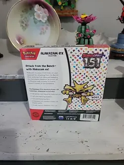 2 Pokemon Scarlet & Violet 151 Alakazam ex Booster Promo Collection Box English - Image 4
