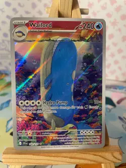 Wailord 162/159 | Pokemon Journey Together | Illustration Rare - Image 1