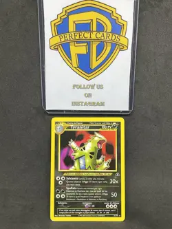 POKEMON NEO DISCOVERY UNLIMITED TYRANITAR NONHOLO 31/75 NM ITA - Image 1