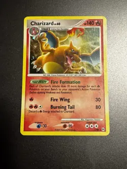 Charizard Lv. 60 1/99 Platinum Arceus Reverse Holo Pokemon TCG - Image 1