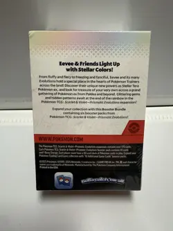 Pokemon Scarlet & Violet Prismatic Evolutions Booster Bundle 6 Packs New Sealed - Image 2