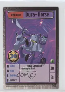 1999 Medabots Trading Card Game Starter Deck Dura-Horse #SD05 - Image 1